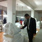 Controllo qualità Fabbrica Tessile Fittings Brokers Padova
